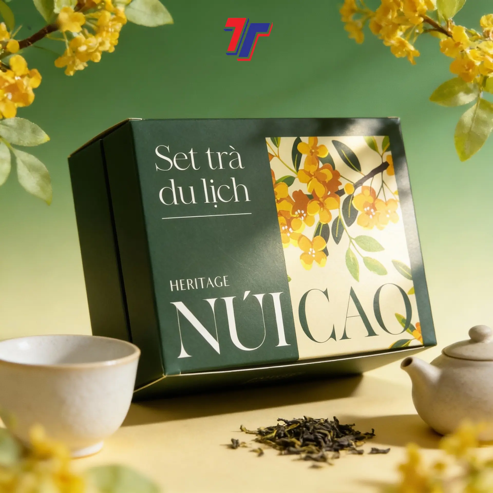 Hộp giấy ivory túi trà