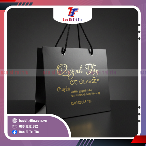 Mẫu túi giấy mắt kính