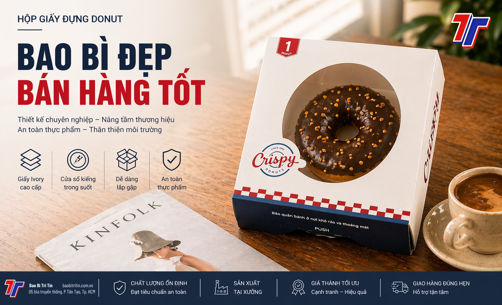 In hộp giấy bánh ngọt tphcm