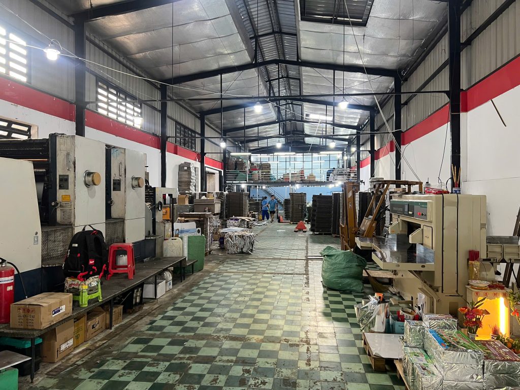 Xưởng In Offset Bao Bì Trí Tín