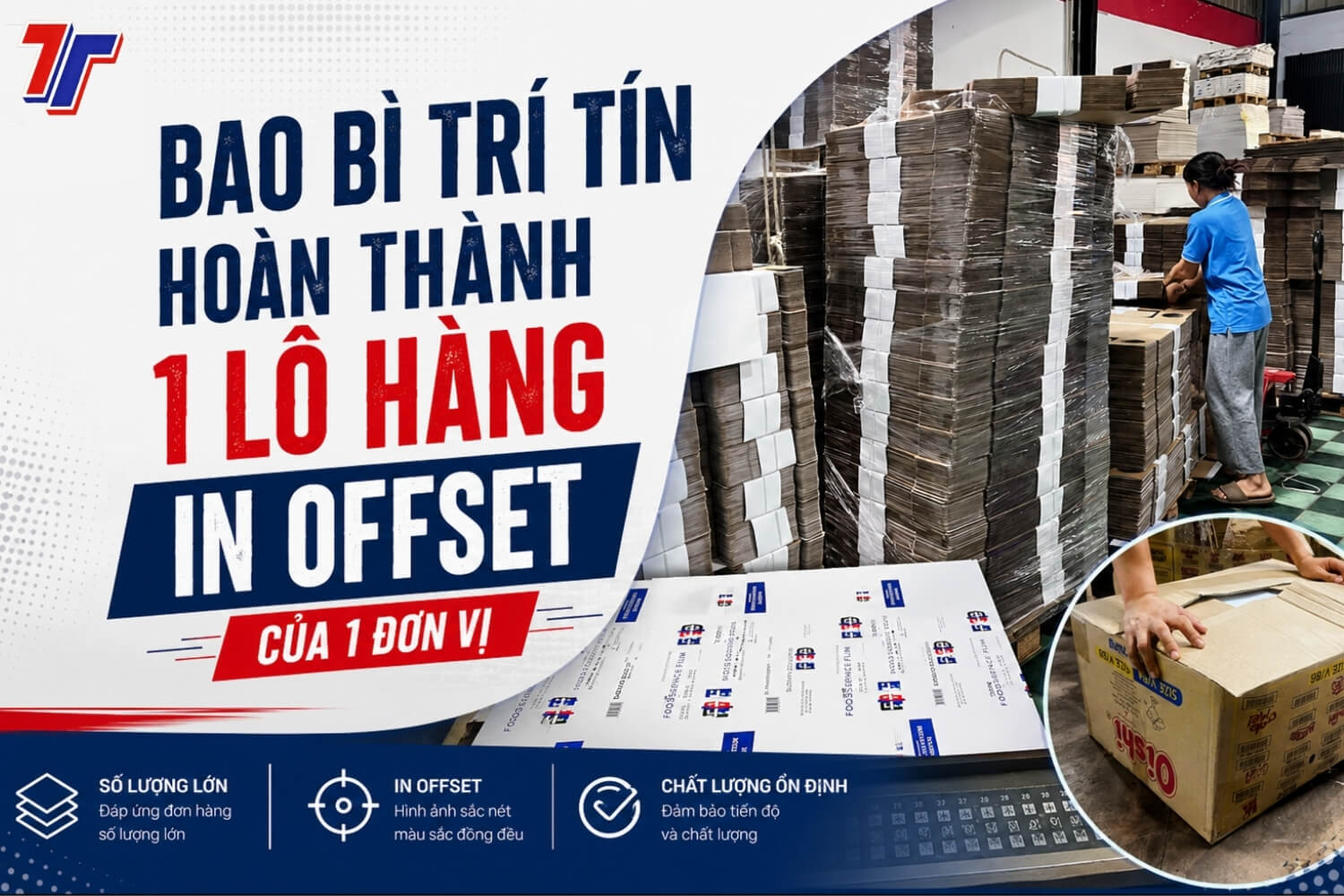 Offset phù hợp với các đơn vị cần sản xuất số lượng vừa đến lớn, ưu tiên chất lượng và sự đồng đều
